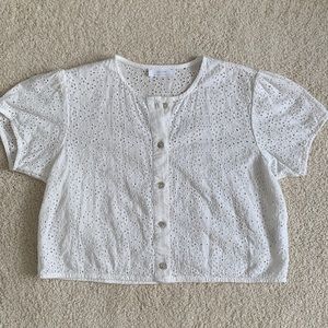 oak & fort - lacey top